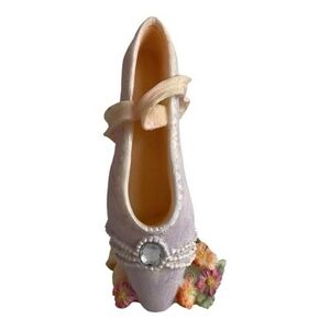 Vintage K’s Collection Ballerina Movement Shoe Figurine 4.25" Excellent